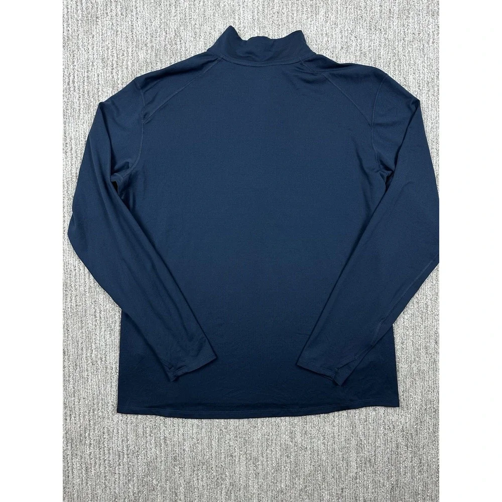 Nike Boston Red Sox Jacket Mens XL Blue MLB Baseball Dri-FIT Quarter Zip